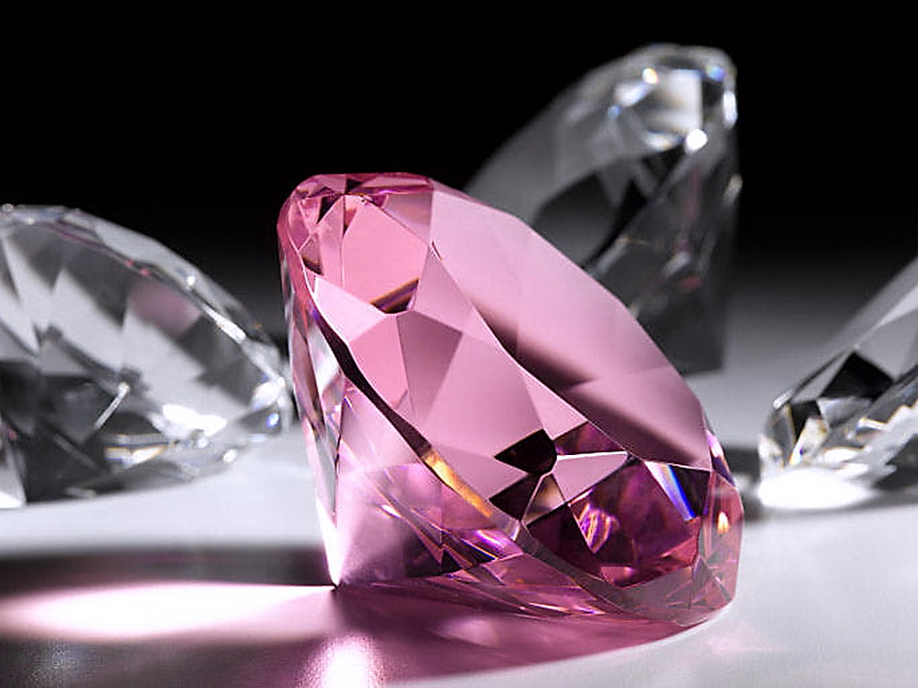 Pink Diamond - HD Wallpaper 