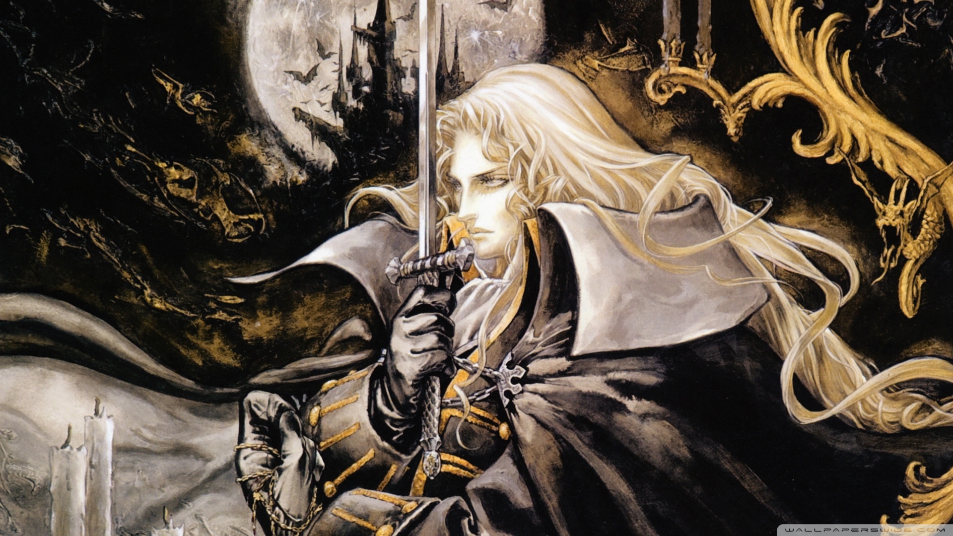 Castlevania Symphony Of The Night Cover Art - HD Wallpaper 