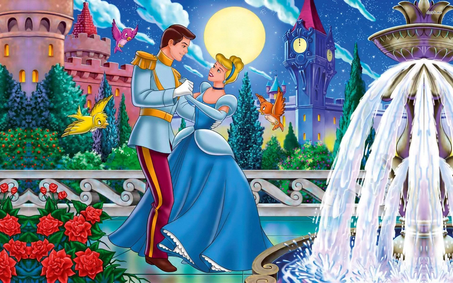 Cinderella Desktop Wallpaper Hd - HD Wallpaper 