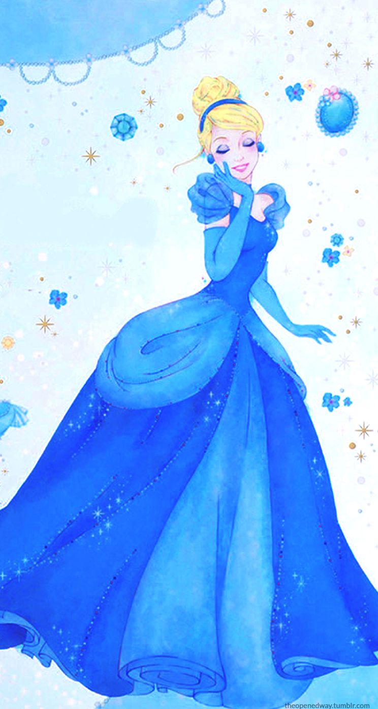 Cinderella Wallpaper Disney Princess - 744x1392 Wallpaper 