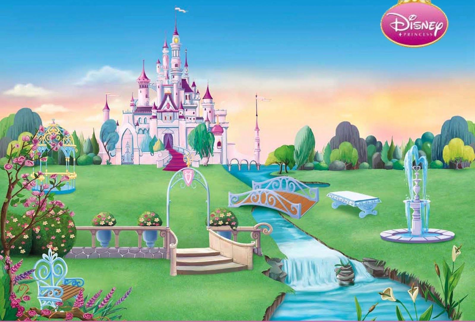 Background Princess Of Disney - HD Wallpaper 