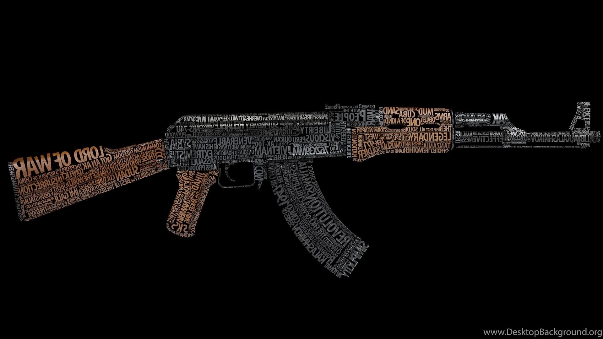 Best Wallpaper Ak 47 Source Â - Best Wallpaper Of Gun - HD Wallpaper 