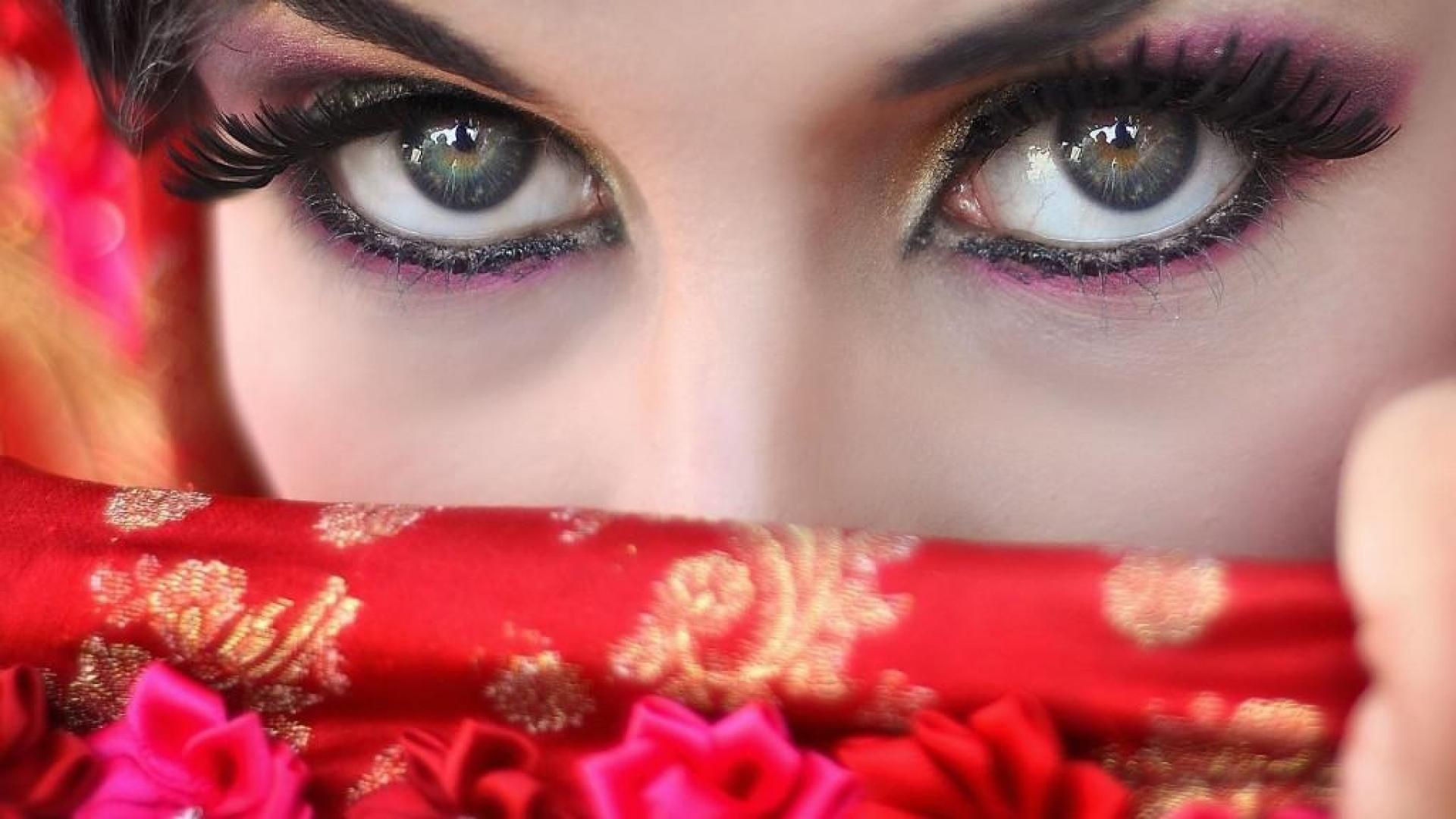 Pc Beautiful Eyes Wallpaper, Wallpapers And Pictures - Beautiful Eye Wallpapers Hd - HD Wallpaper 
