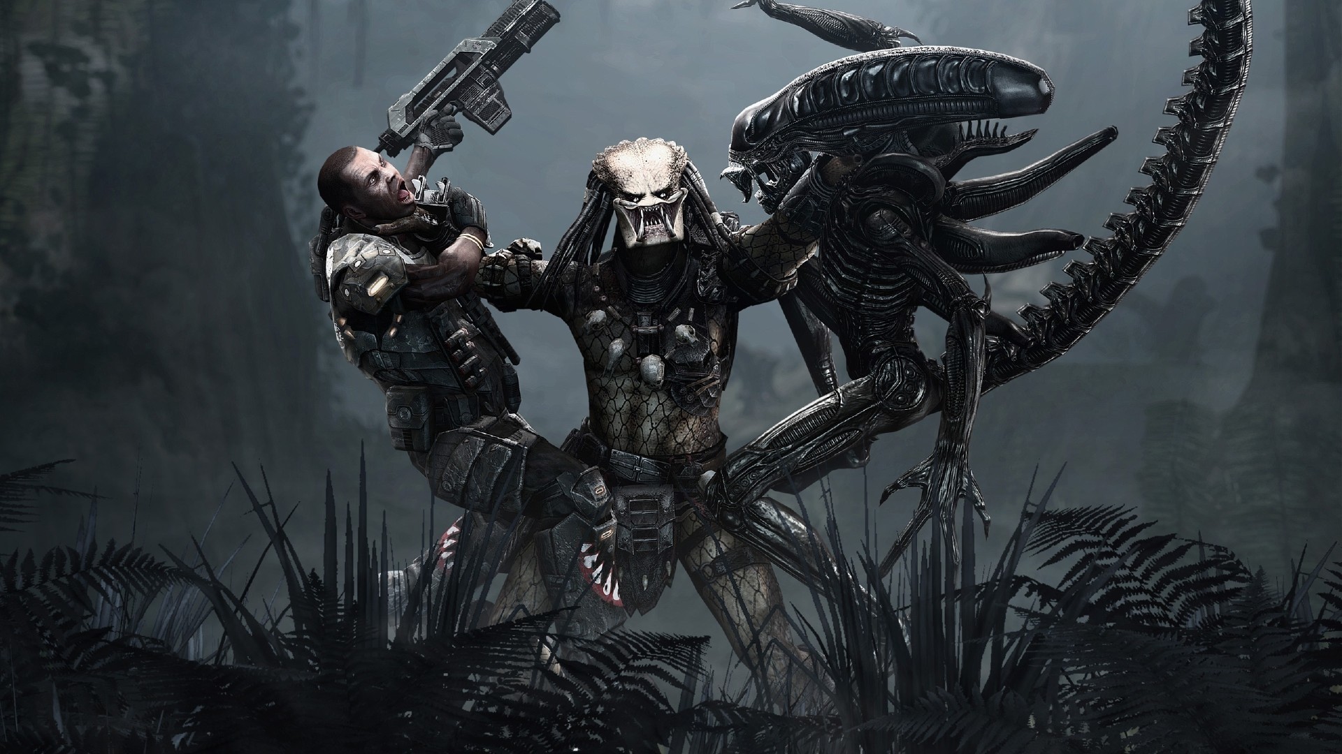 1920x1080, Military - Aliens Vs Predator - HD Wallpaper 