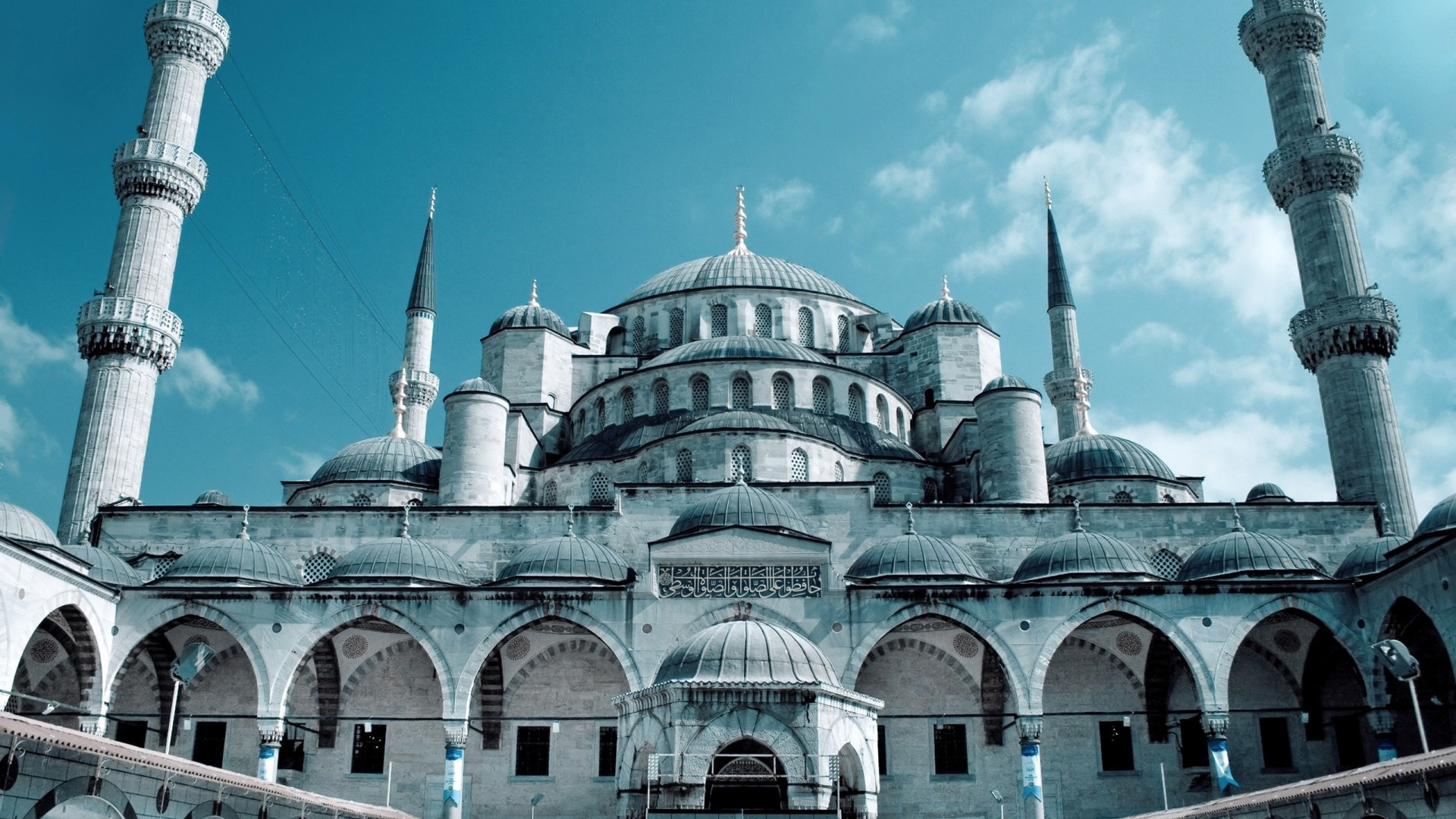 Grand Mosque Istanbul - HD Wallpaper 