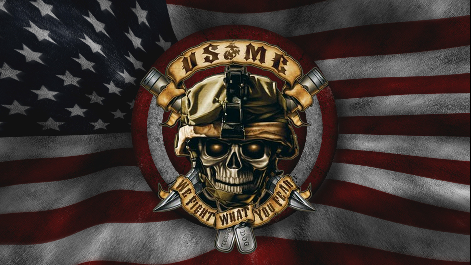 Data-src - Usmc We Fight What You Fear - HD Wallpaper 