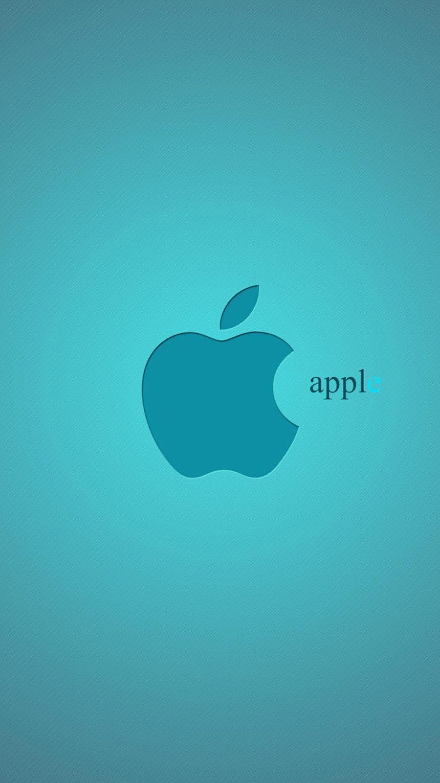 Iphone 7 Plus Wallpaper Blue Apple Light Blue Logo - Apple Hd Wallpeper For Iphone 7 - HD Wallpaper 