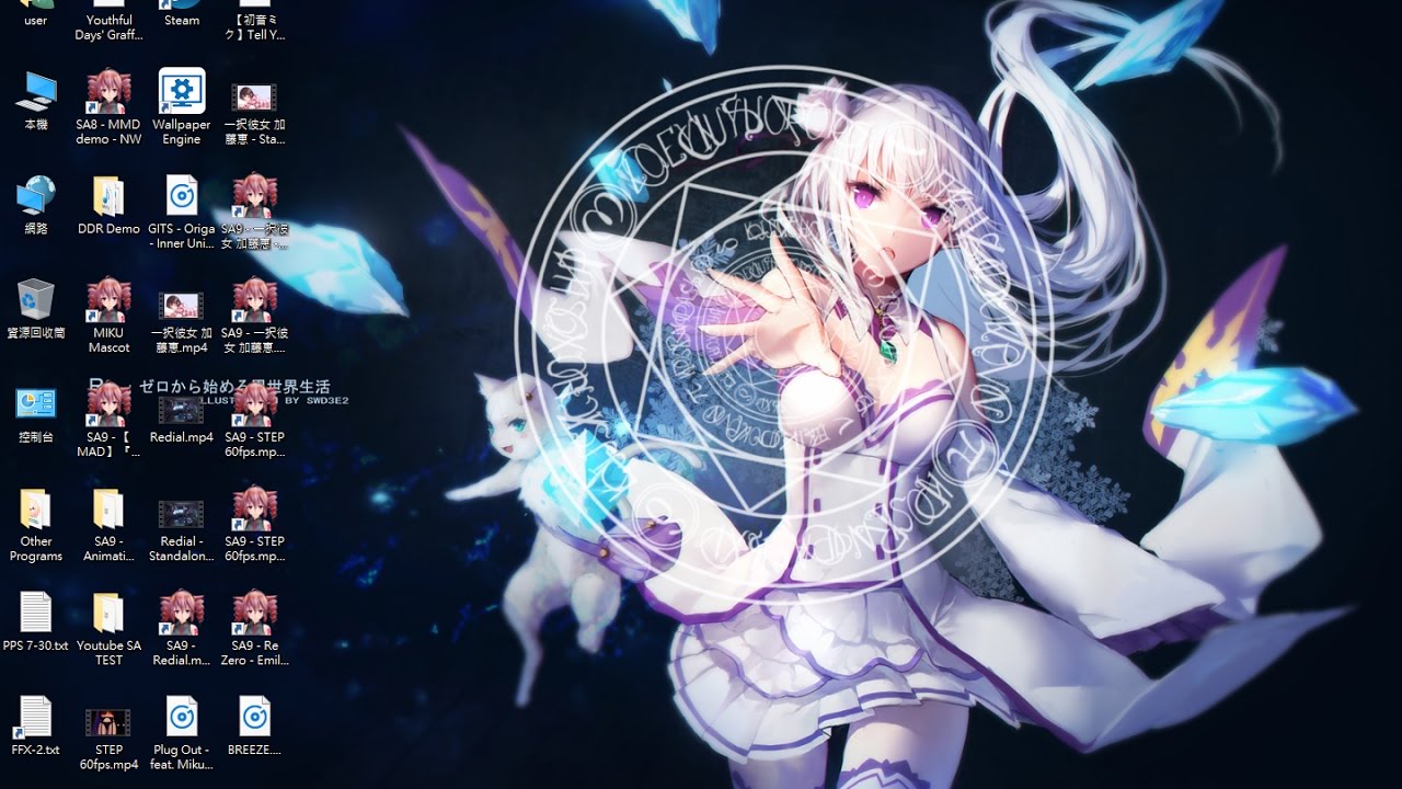 Re Zero Wallpaper Engine 1280x7 Wallpaper Teahub Io