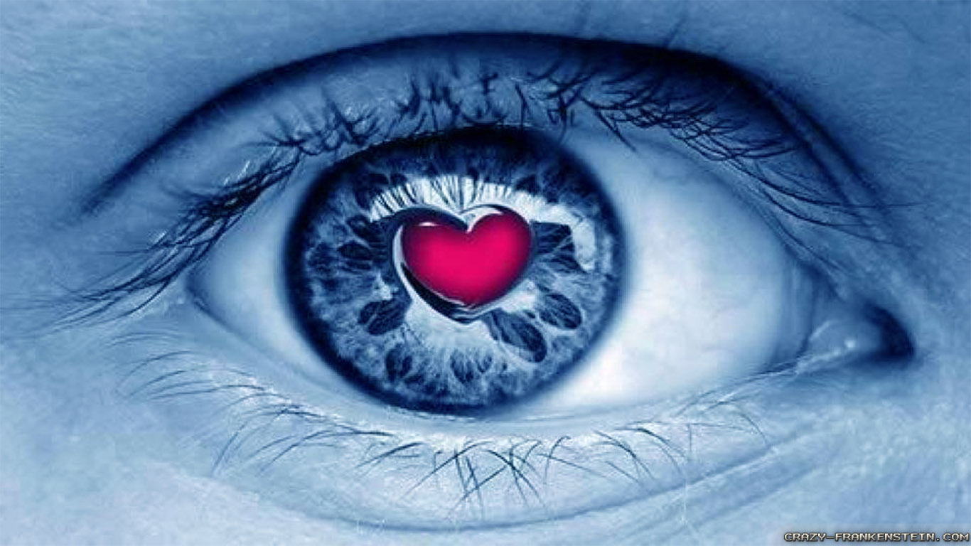 Love Eyes Wallpaper Hd - HD Wallpaper 