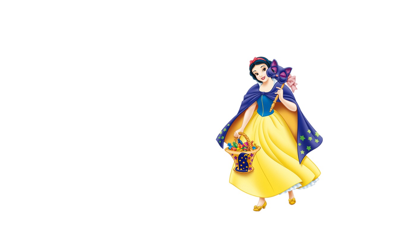 Photo Wallpaper Background, Art, Snow White, Children - Snow White Disney Halloween - HD Wallpaper 