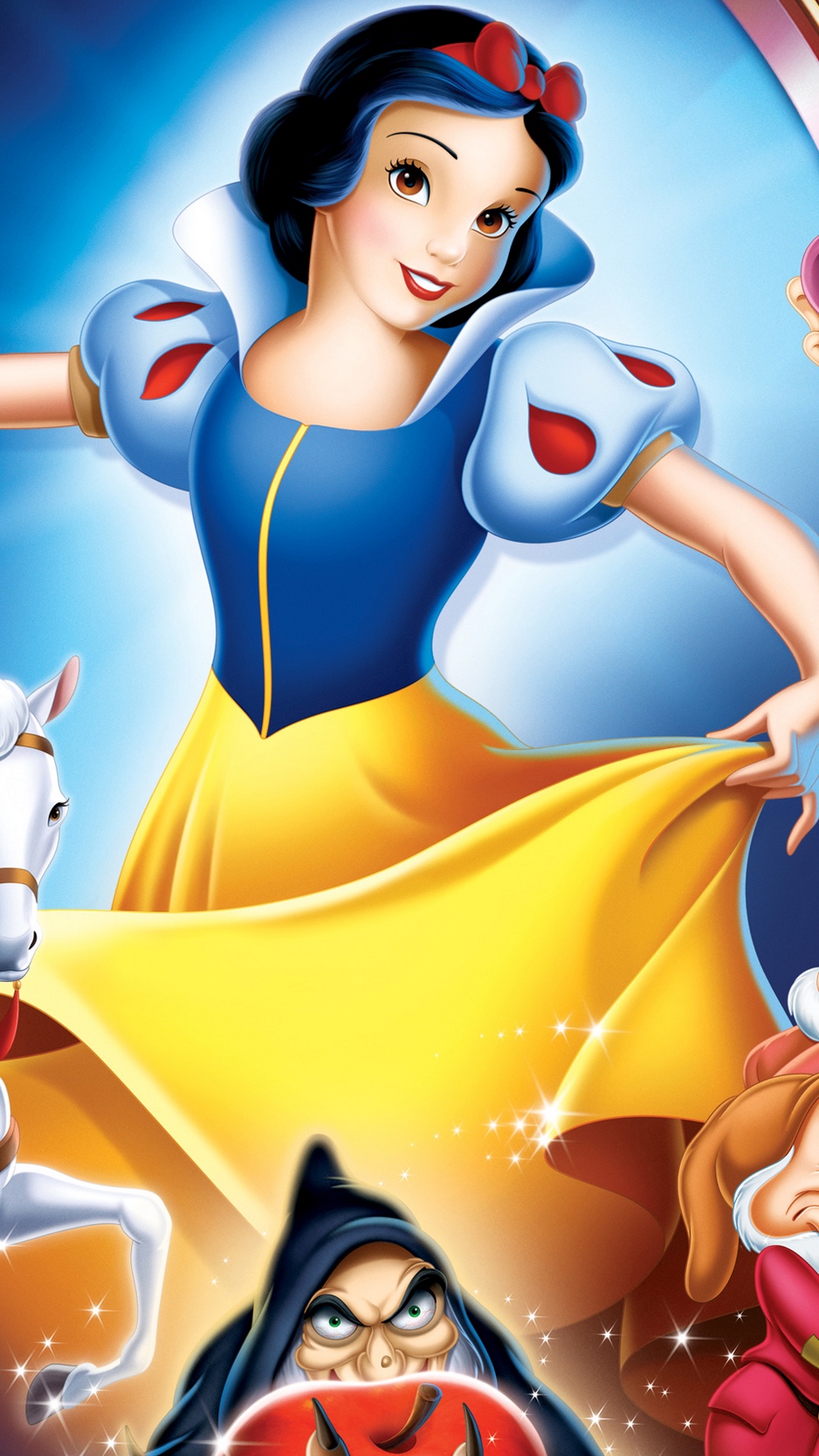 Wallpaper Snow White And The Seven Dwarfs, William - Snow White Wallpapers For Iphone 7 - HD Wallpaper 