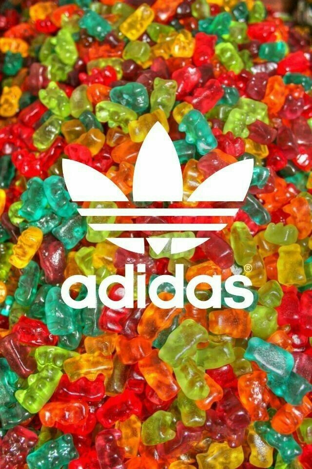 Adidas, Wallpaper, And Background Image - Gummy Bear - HD Wallpaper 