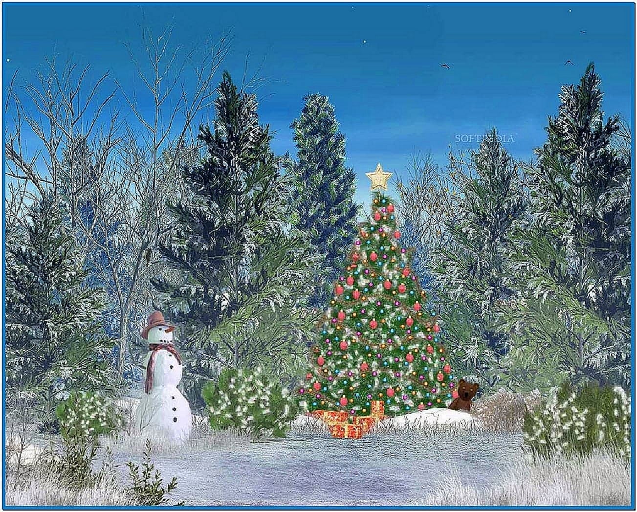 Christmas Desktop Background Gif - HD Wallpaper 