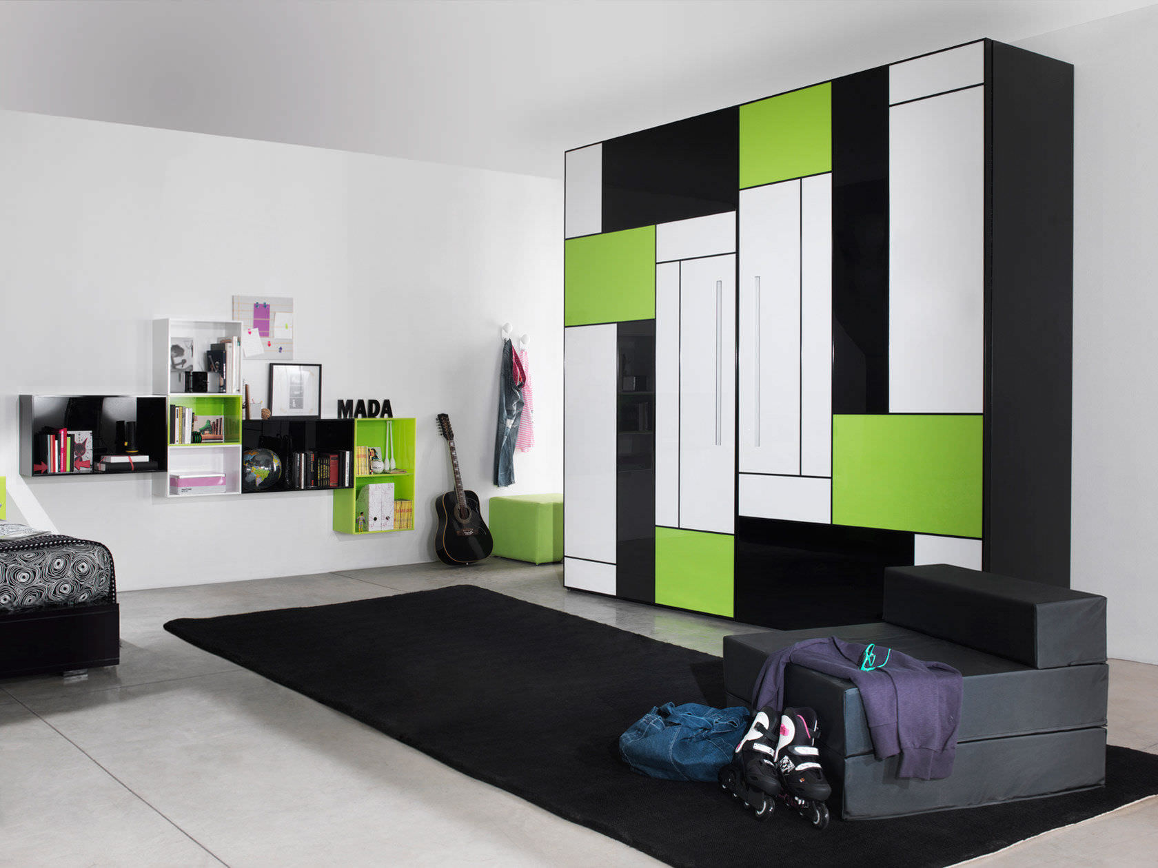 Boys Bedroom Wardrobe Design - HD Wallpaper 