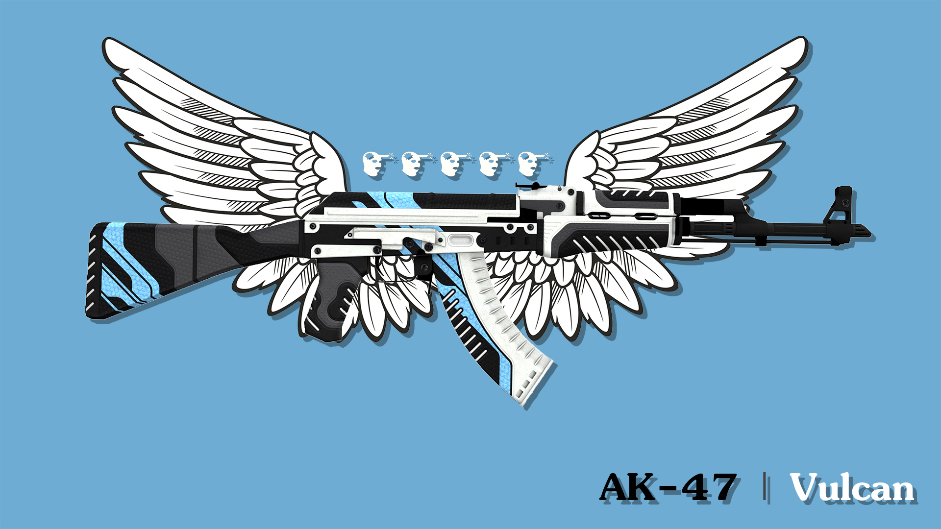 Рисунок зажима ак 47 в кс го