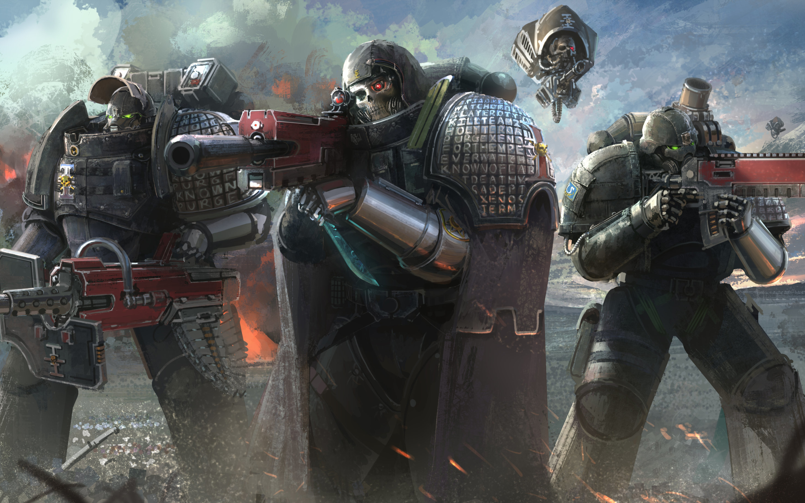 Wallpaper Of Video Game, Warhammer 40k, Warrior, 40000 - Warhammer 40k Background - HD Wallpaper 