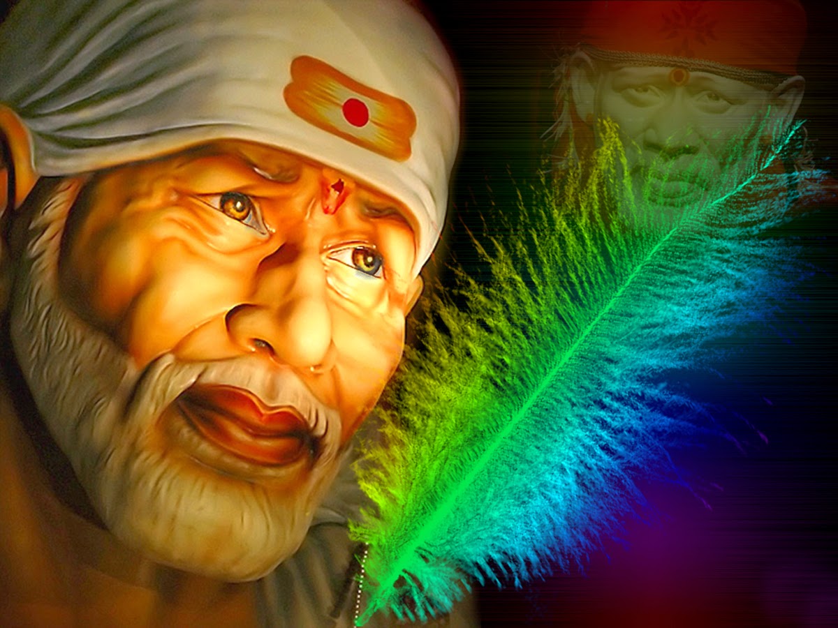 Sai Baba Wallpaper Free Download - Full Hd Sai Baba - HD Wallpaper 