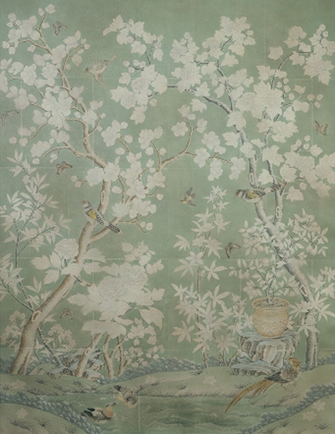 De Gournay Wallpaper Texture 682x884 Wallpaper Teahub Io