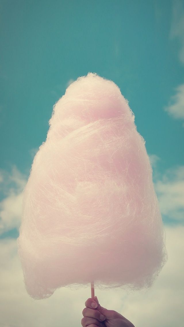 Cotton Candy Wallpaper Iphone - HD Wallpaper 