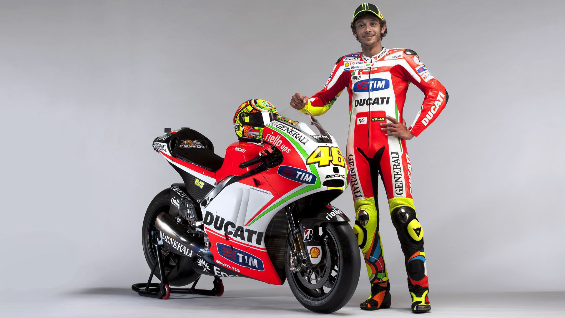 Valentino Rossi - Rossi Ducati - HD Wallpaper 