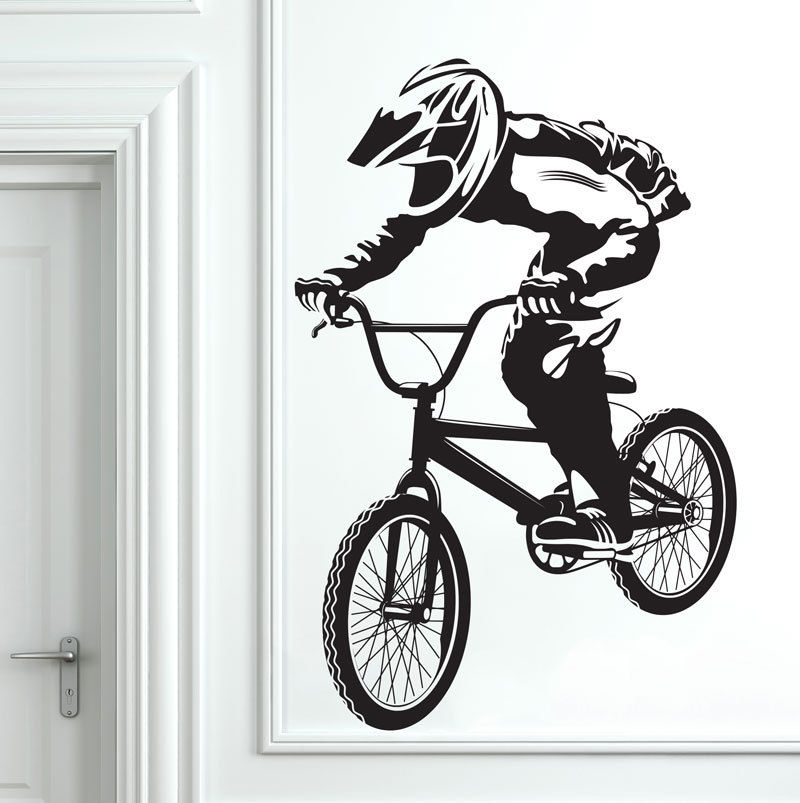 Bmx Wall Decals - HD Wallpaper 