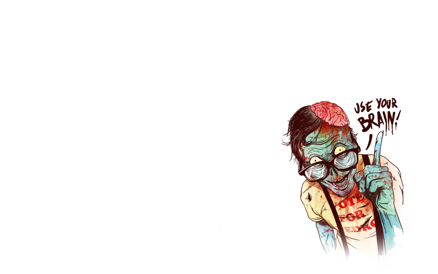 Zombie Wallpaper Drawing - HD Wallpaper 