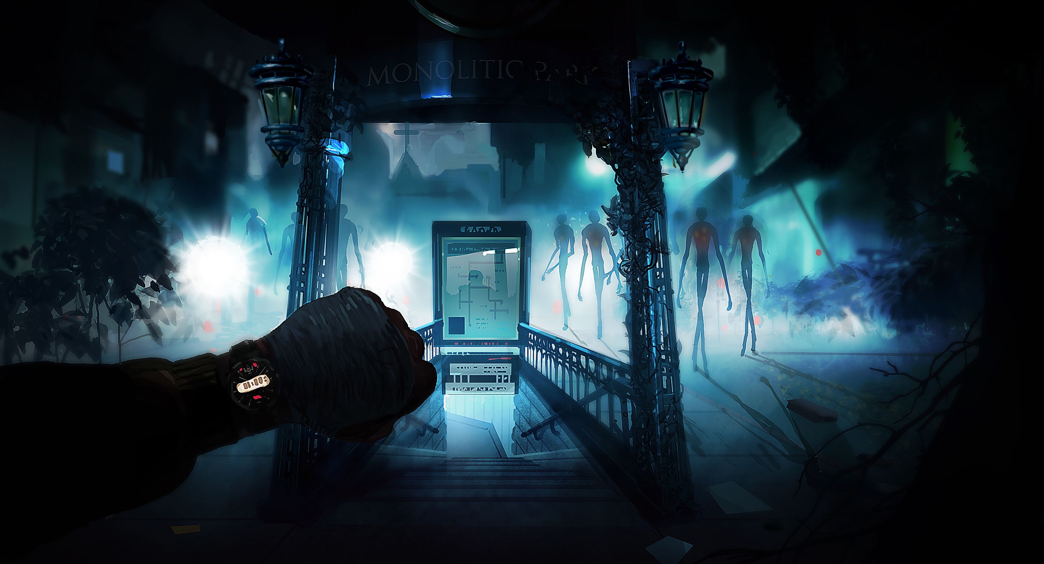 Horror sci fi room 3500x1891 wallpaper teahub io