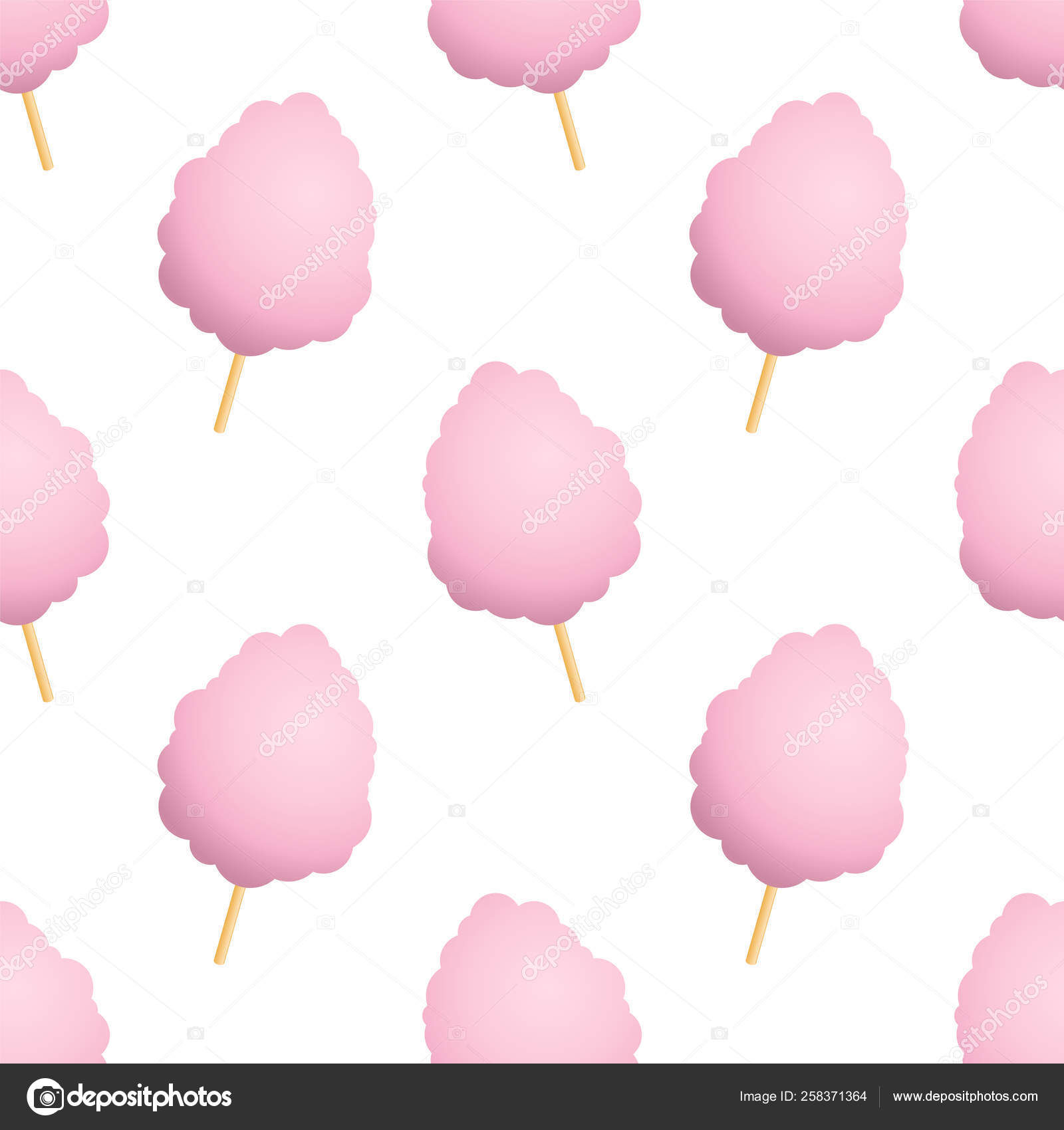 Candy Floss Pattern Background - HD Wallpaper 