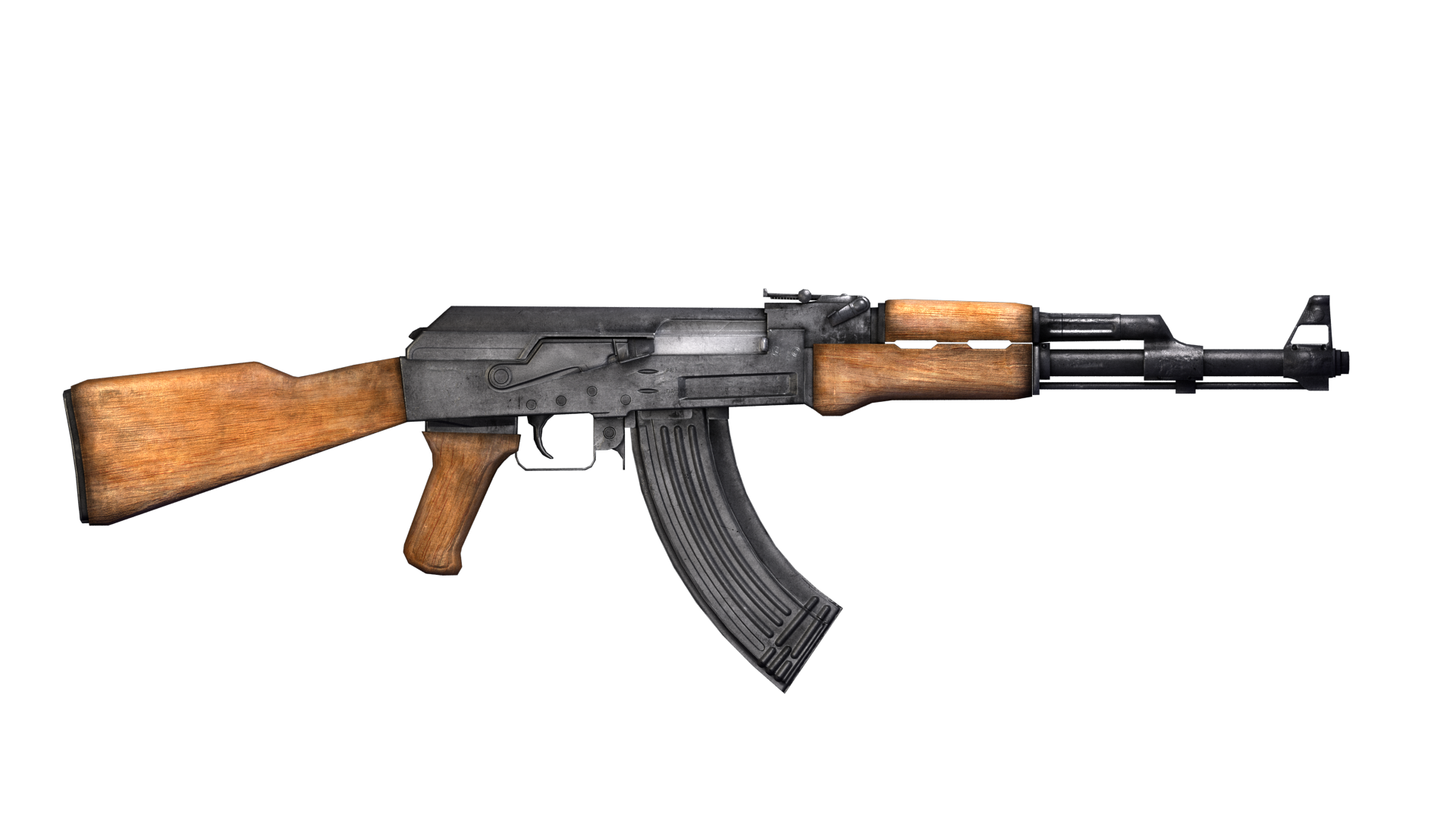 Ak-47 Png - Ak 47 Render - HD Wallpaper 