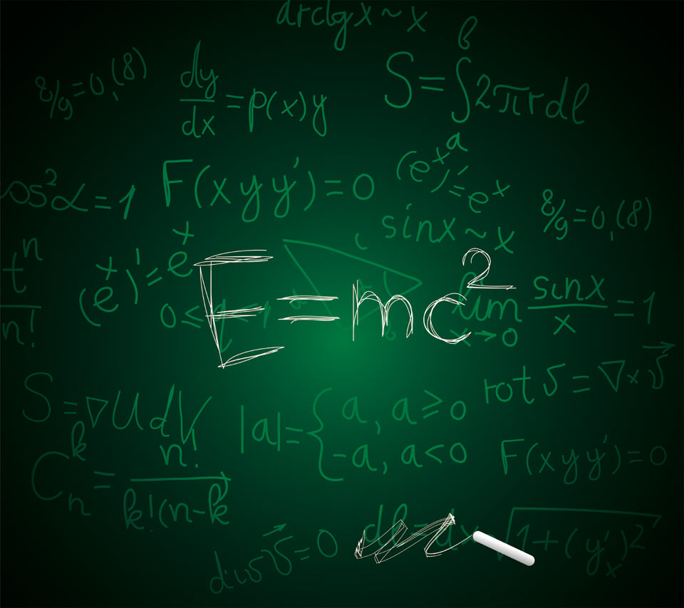 Mathematics Wallpapers Wallpaper - Blackboard - HD Wallpaper 