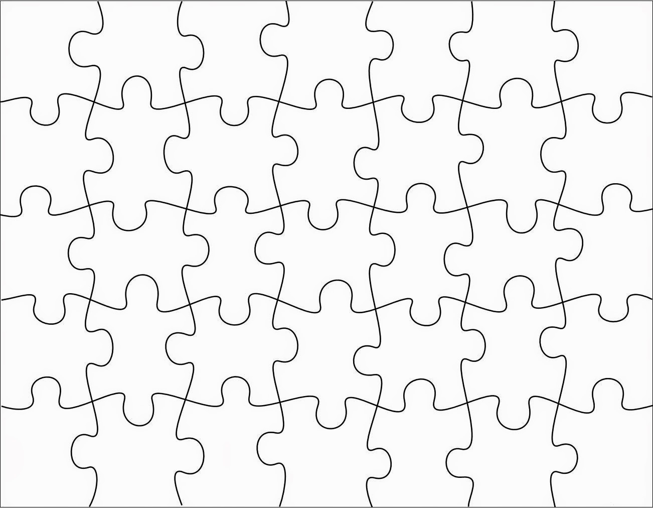 Puzzle Pictures Hd Wallpaper 6 - - 29 Piece Puzzle Template - HD Wallpaper 