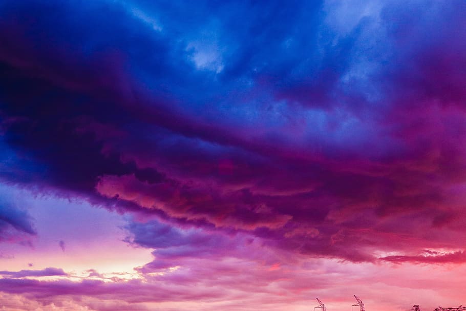 Cotton Candy Sky Wallpaper 4k - HD Wallpaper 