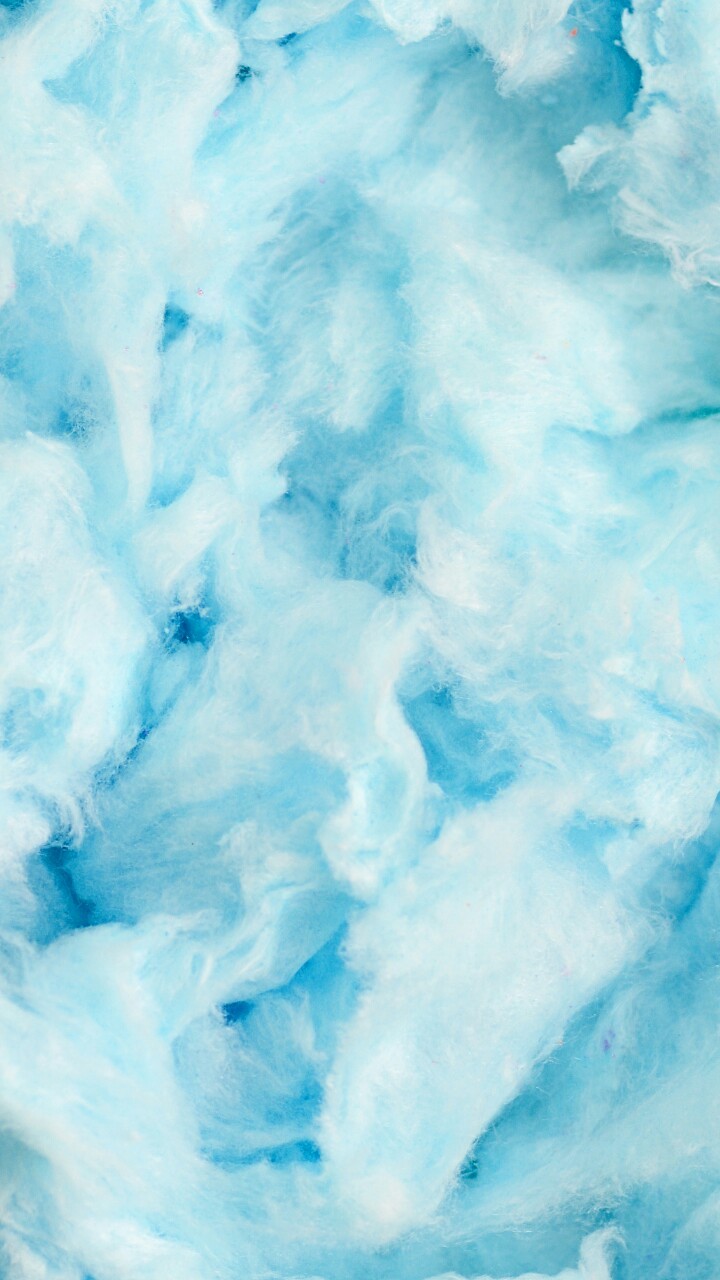 Blue, Background, And Cotton Candy Image - Blue Cotton Candy Background - HD Wallpaper 