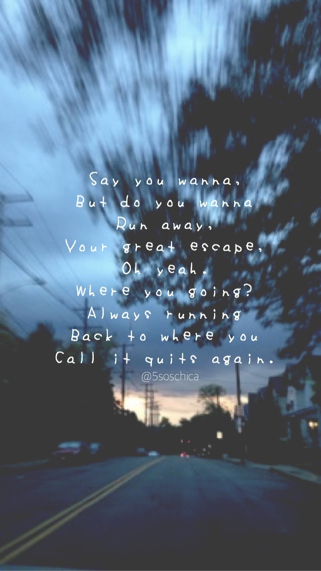 5sos, Background, Bands - 5sos Lyric - HD Wallpaper 