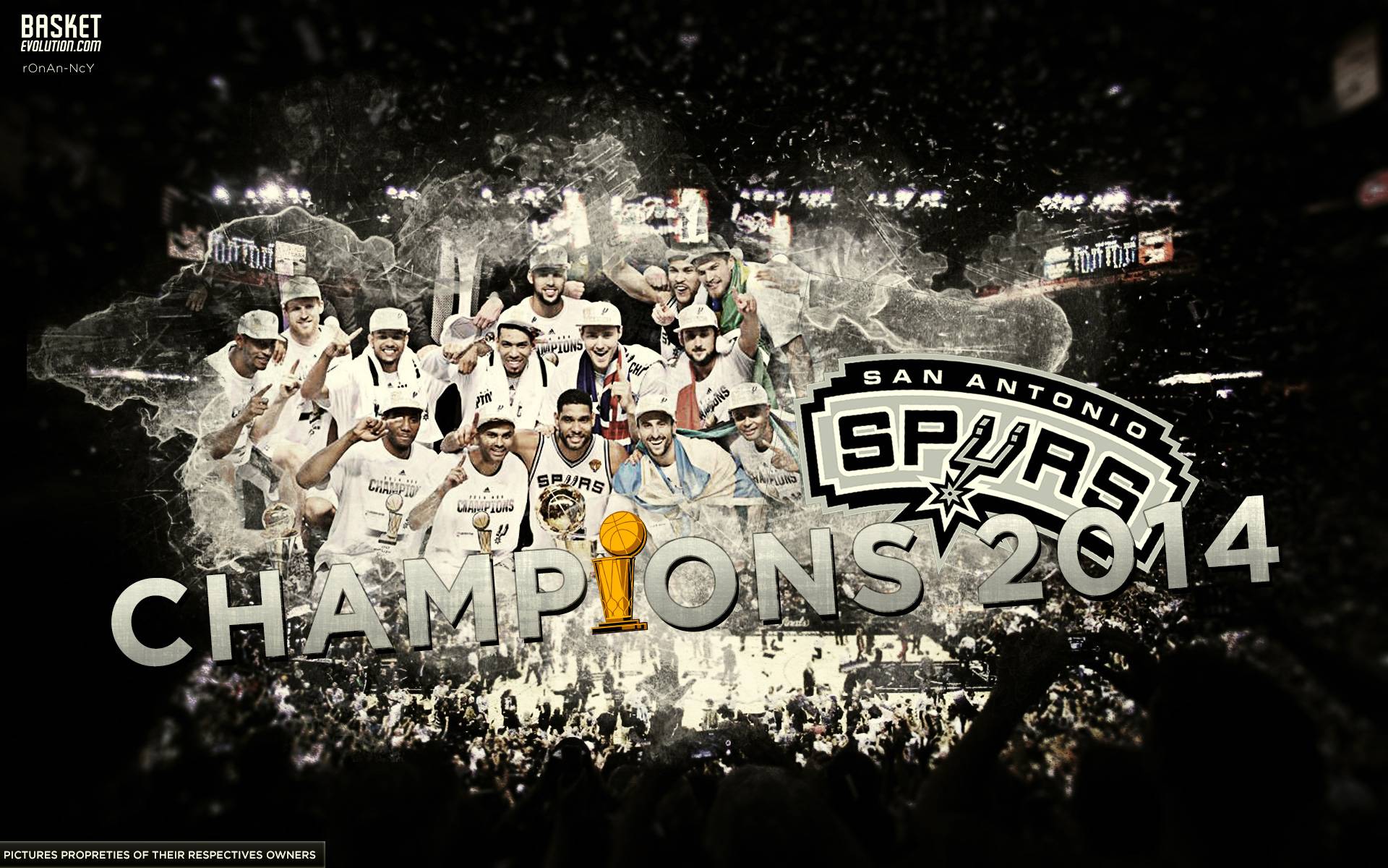 San Antonio Spurs Championship - HD Wallpaper 
