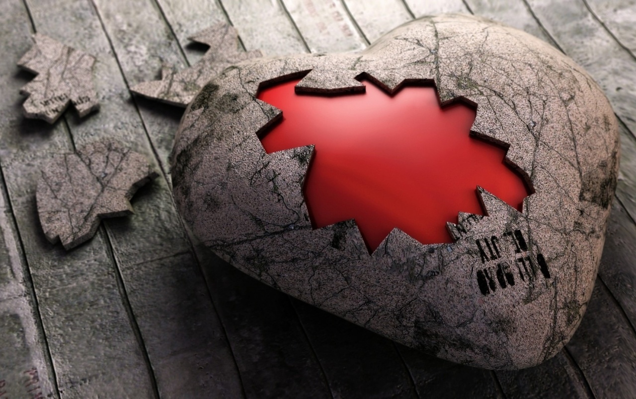 Heart Puzzle Wallpapers - Broken Heart Hd Wallpapers 1080p - HD Wallpaper 
