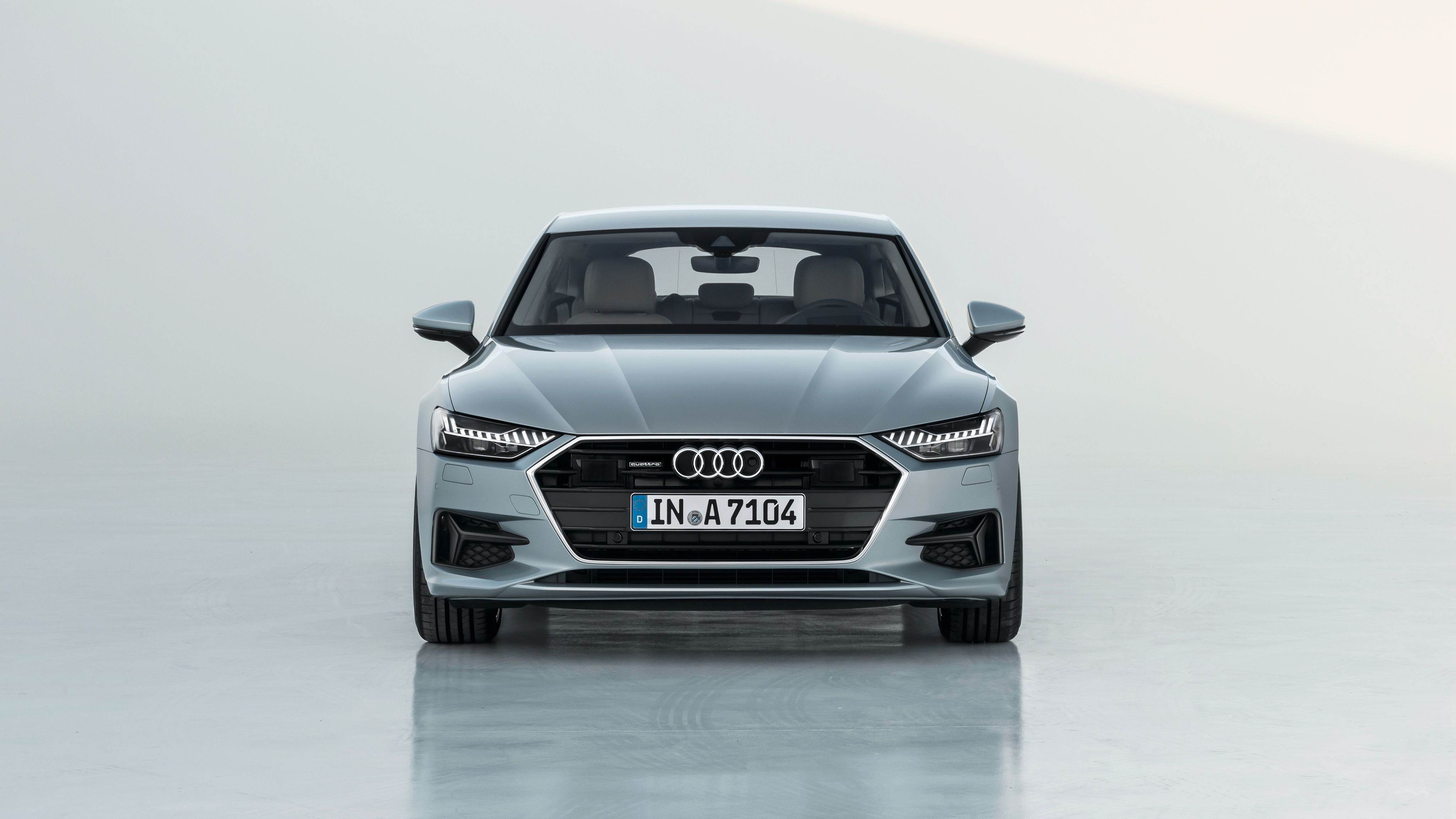 Audi A7 Sportback 2018 Front - HD Wallpaper 