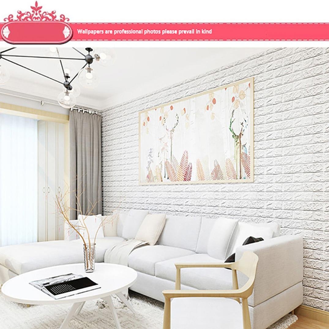 Brick Pattern Living Room - HD Wallpaper 
