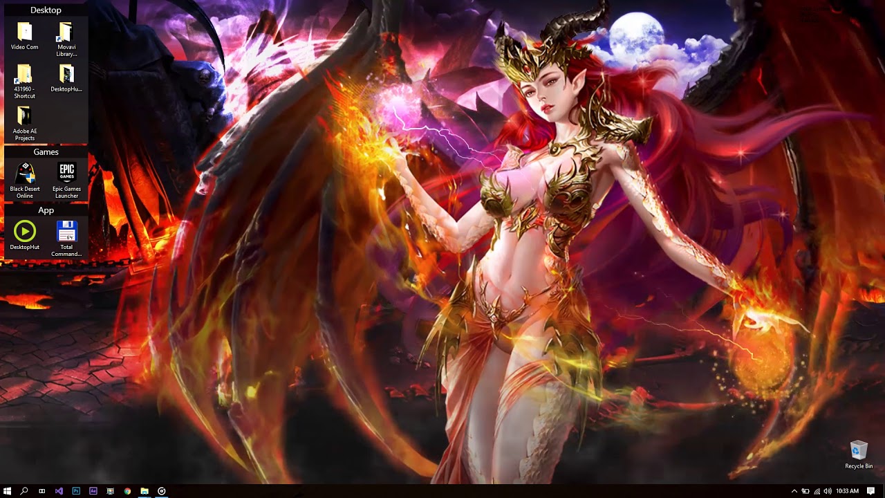 Dragon Girl Wallpaper Hd - HD Wallpaper 