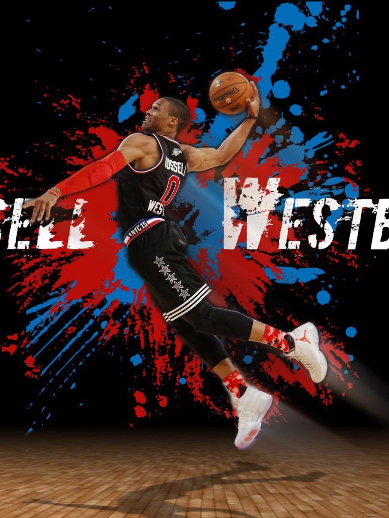Russell Westbrook 2015 Nba All-star Game Mvp Wallpaper - Russell Westbrook Wallpaper All Star - HD Wallpaper 
