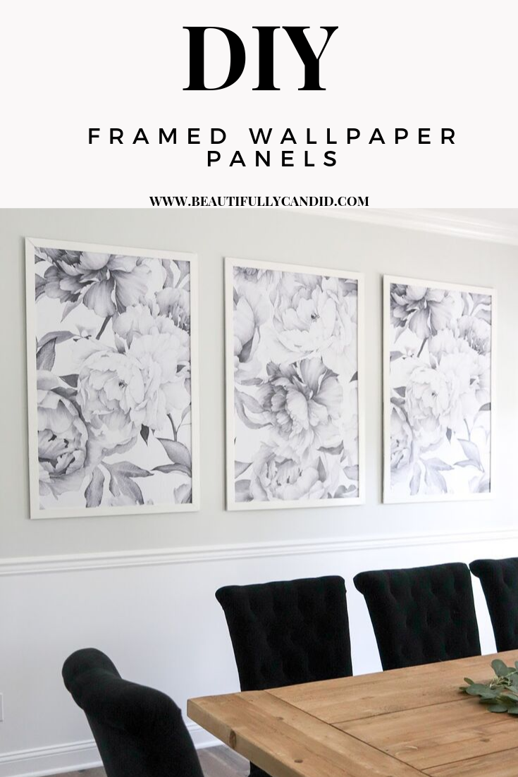 Framed Wallpaper Panels - Interior Design - HD Wallpaper 