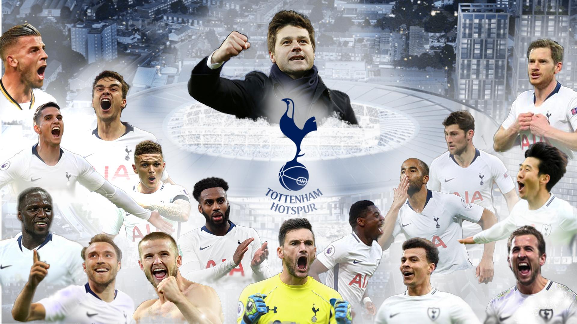 Tottenham Team Wallpaper 2019 - HD Wallpaper 