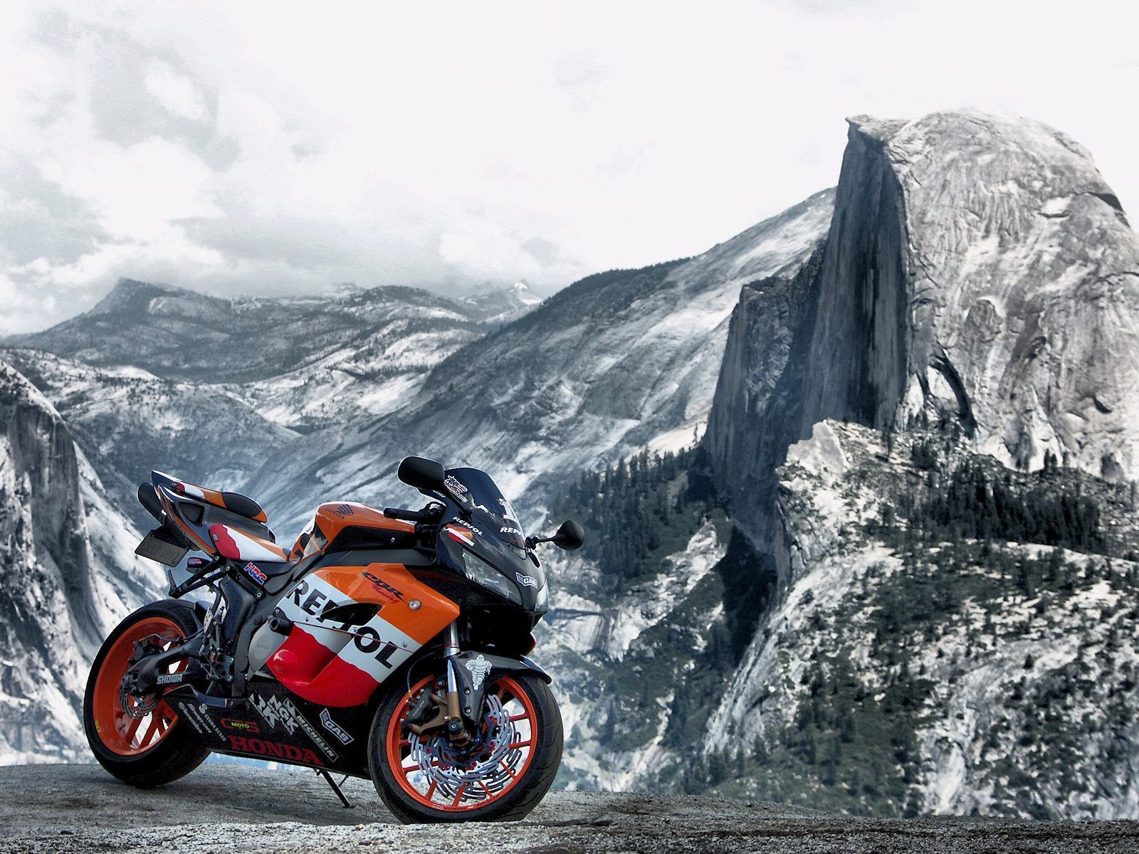 Yosemite National Park, Half Dome - HD Wallpaper 