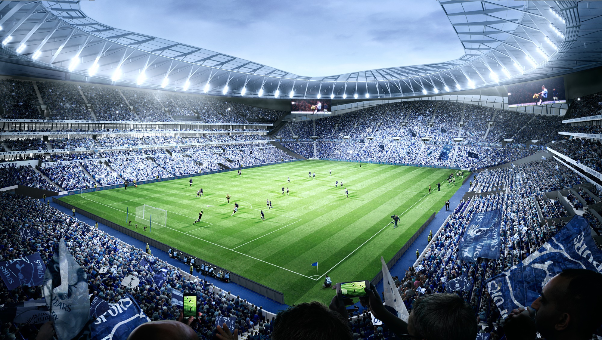 English Premier League Stadium - HD Wallpaper 