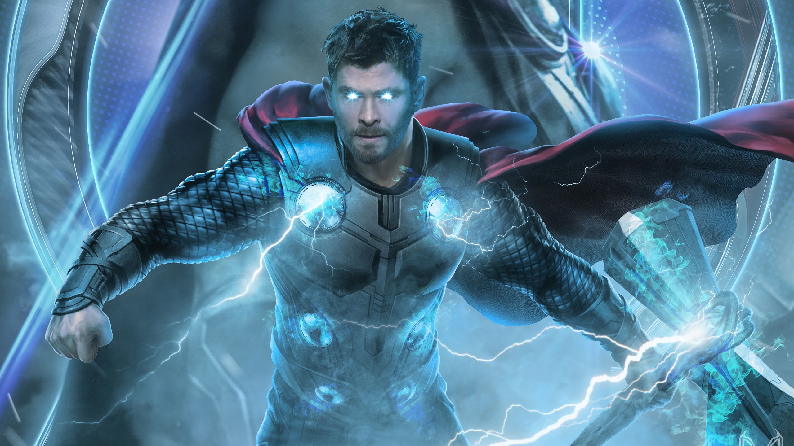 Endgame, Thor, 4k, - Thor Endgame - HD Wallpaper 