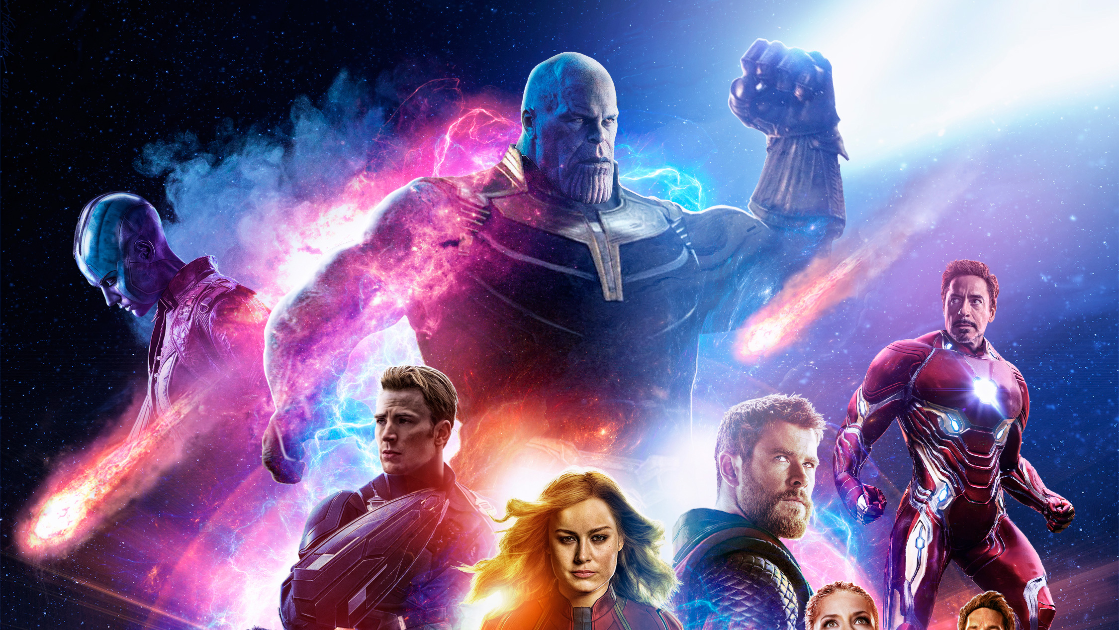 Avengers Endgame Wallpaper Gif - HD Wallpaper 