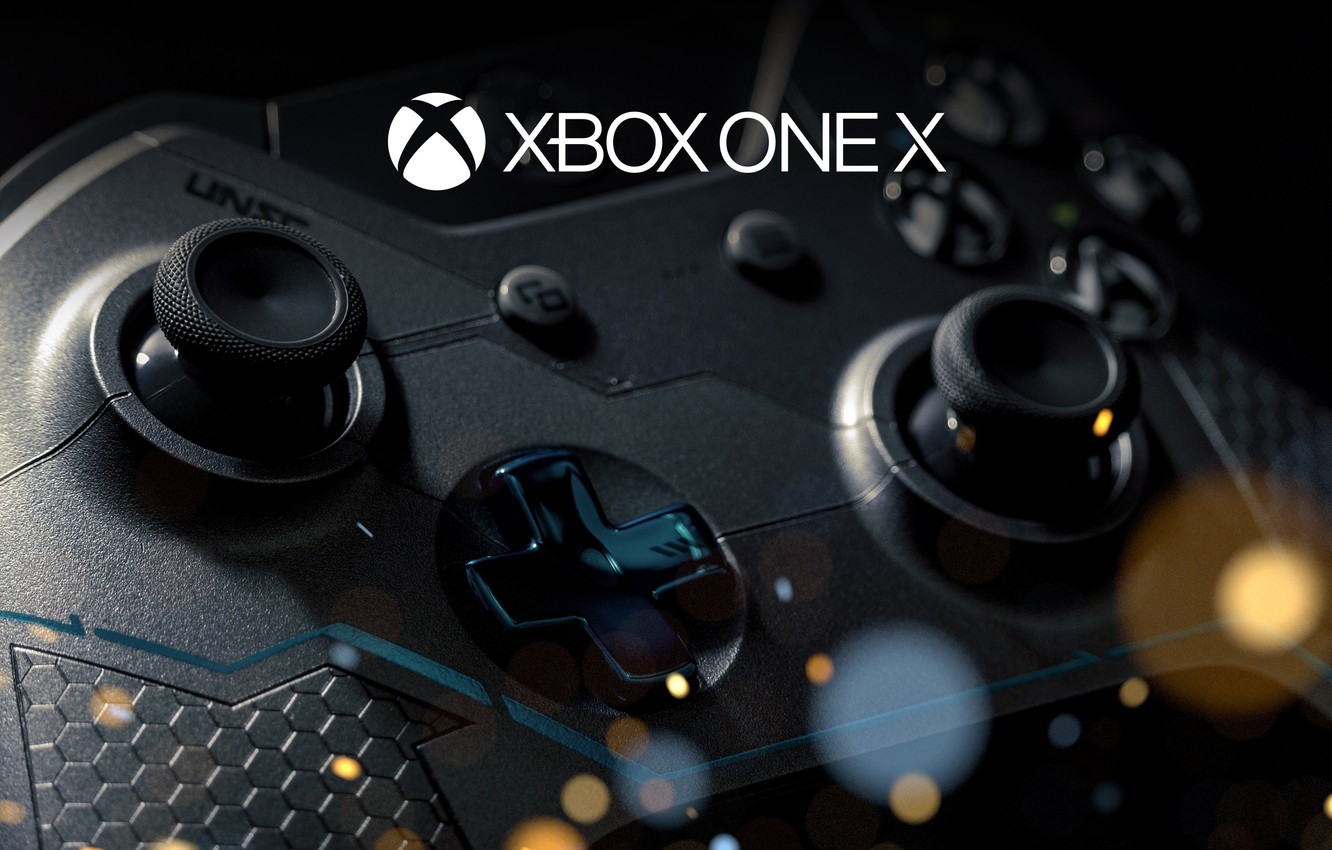 Photo Wallpaper Microsoft, Control, Xbox, Joystick, - Control De Xbox One X - HD Wallpaper 