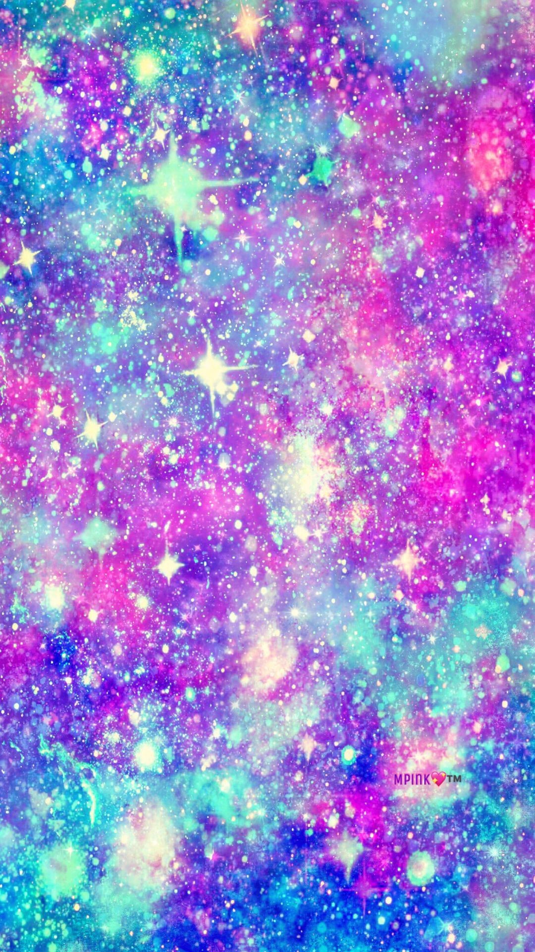 1080x1920, Glacial Galaxy Wallpaper - Glitter Pretty Backgrounds -  1080x1920 Wallpaper 