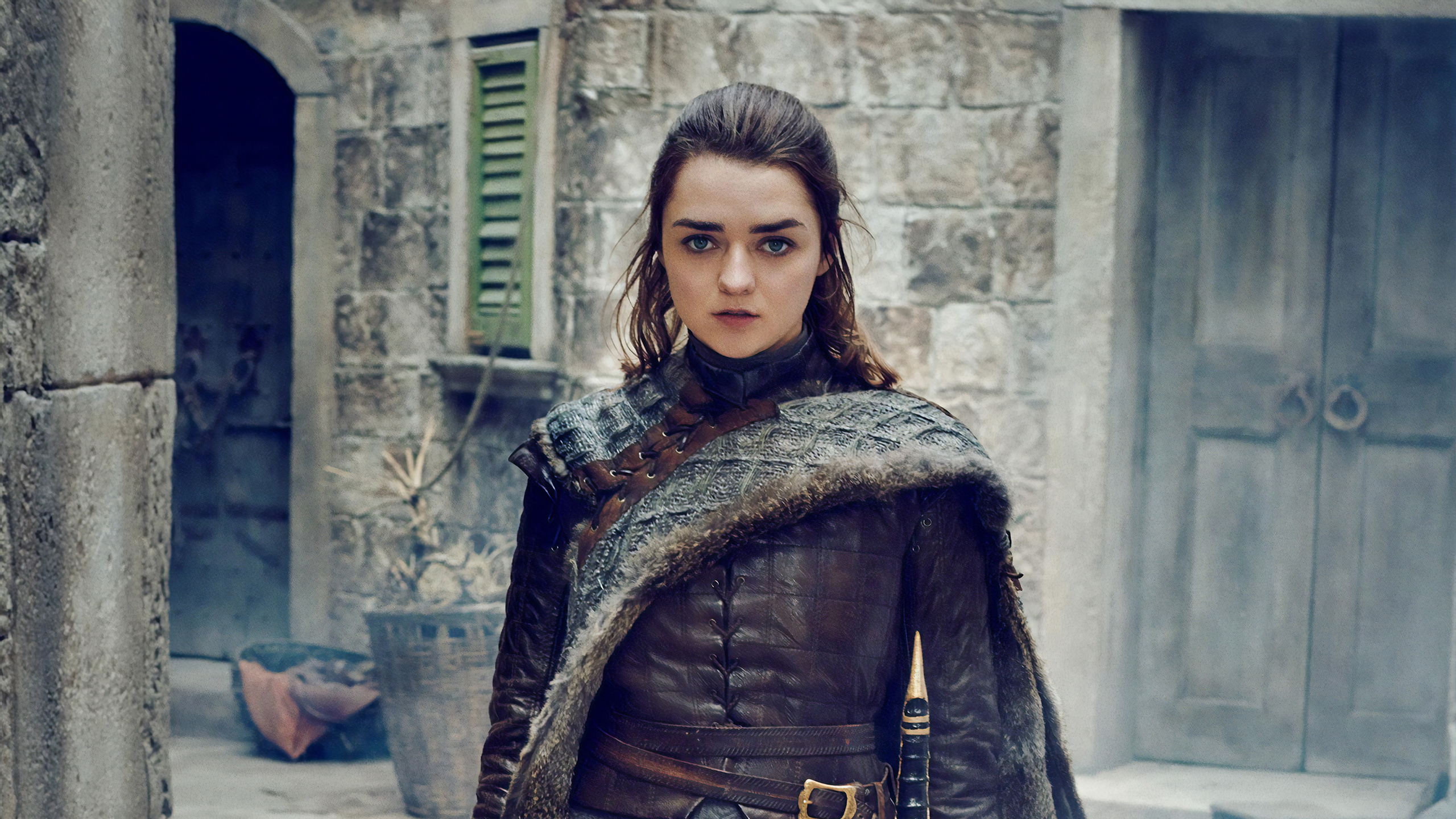 Arya Stark Season 8 - HD Wallpaper 
