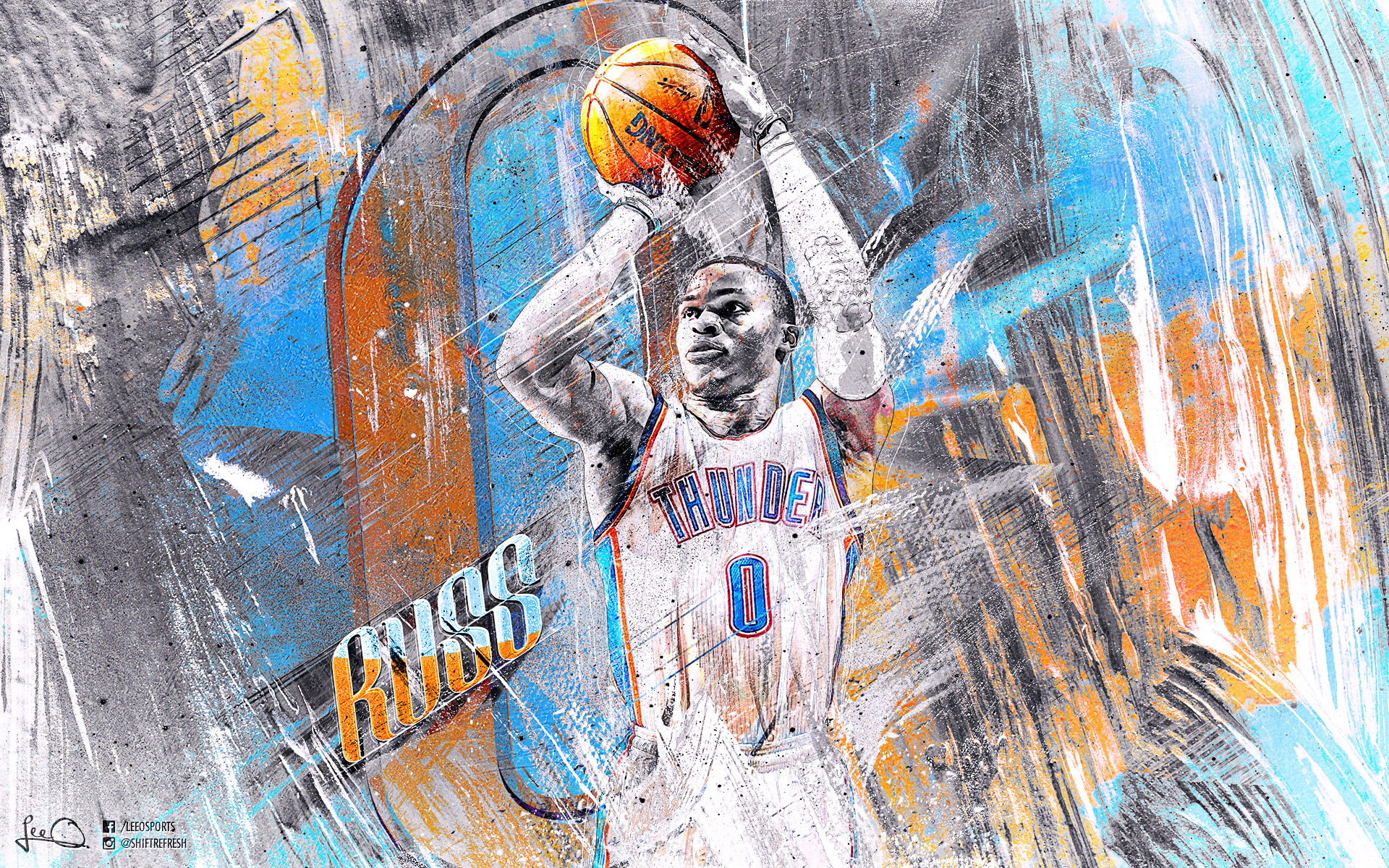 Russell Westbrook Wallpaper Hd Hd Picturez - Russell Westbrook Wallpaper Russ - HD Wallpaper 
